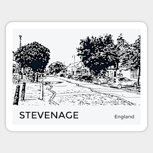 Stevenage England Sticker